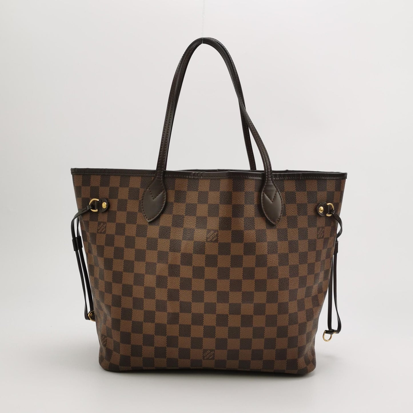 Preloved GLM-Neverfull Medium Damier Ebene Tote Bag 250603781220280