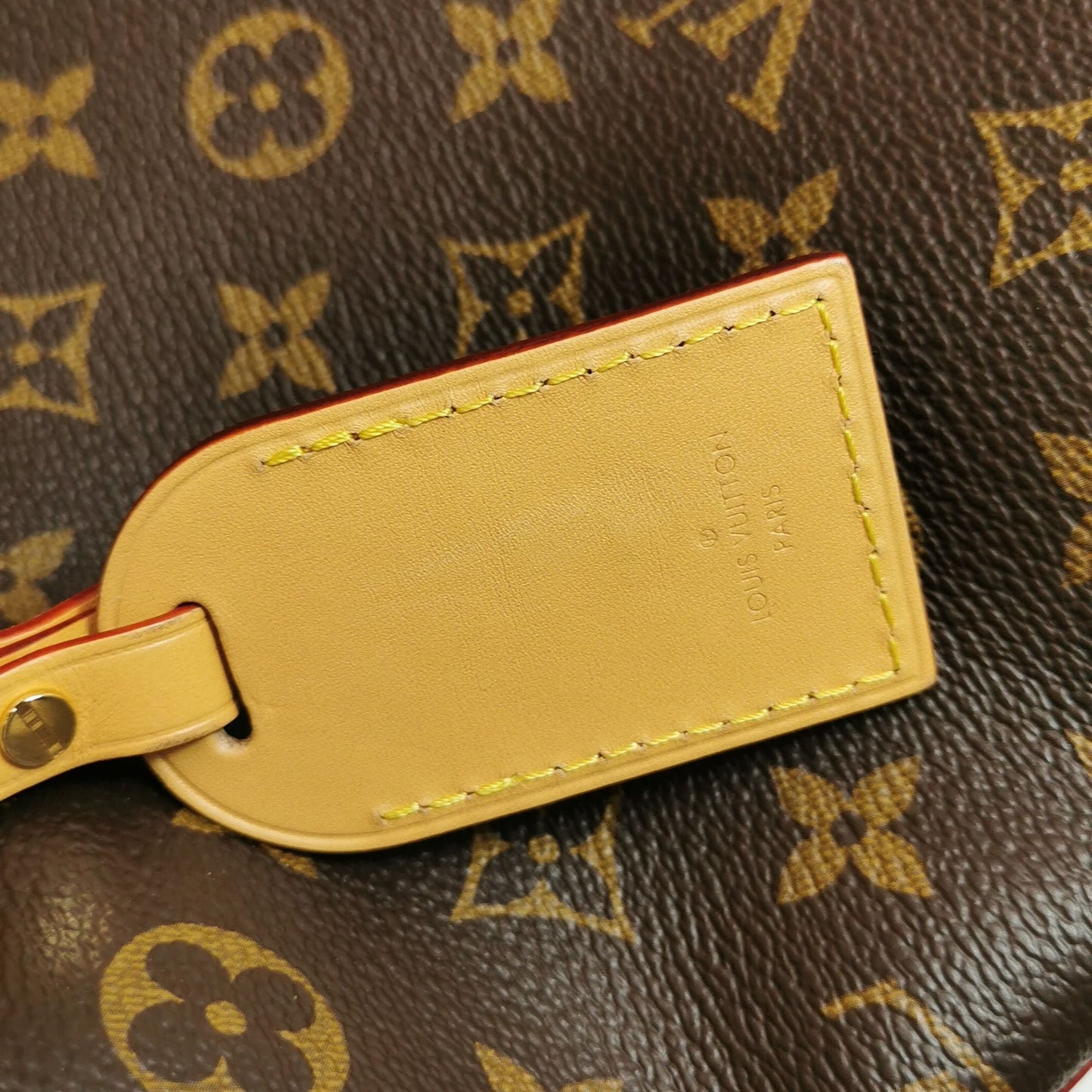 Preloved GLM-Carry All Small Monogram Print Crossbody Shoulder Bag with Chip 250602781219096