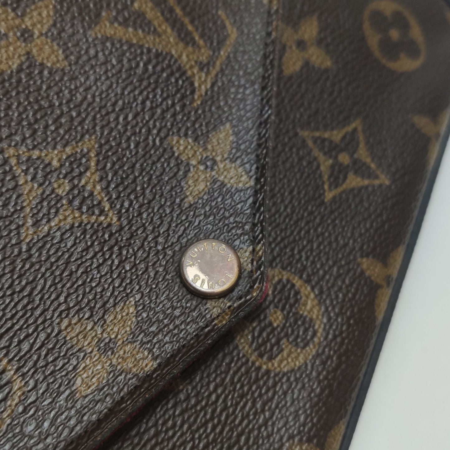 Preloved GLM-Pochette FÃ©licie Trio Small Monogram Print Snap Closure Mother and Daughter Crossbody Shoulder Bag 250602781219231