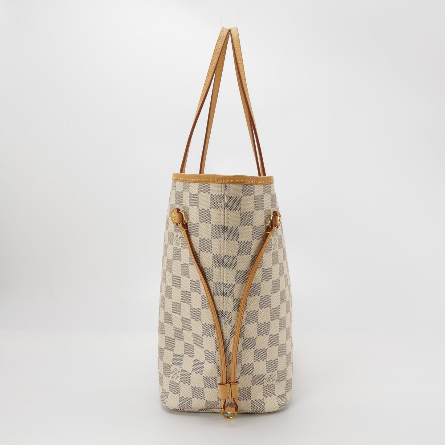 Preloved GLM-Neverfull MM Damier Ebene Tote Bag with Chip 250603781220129