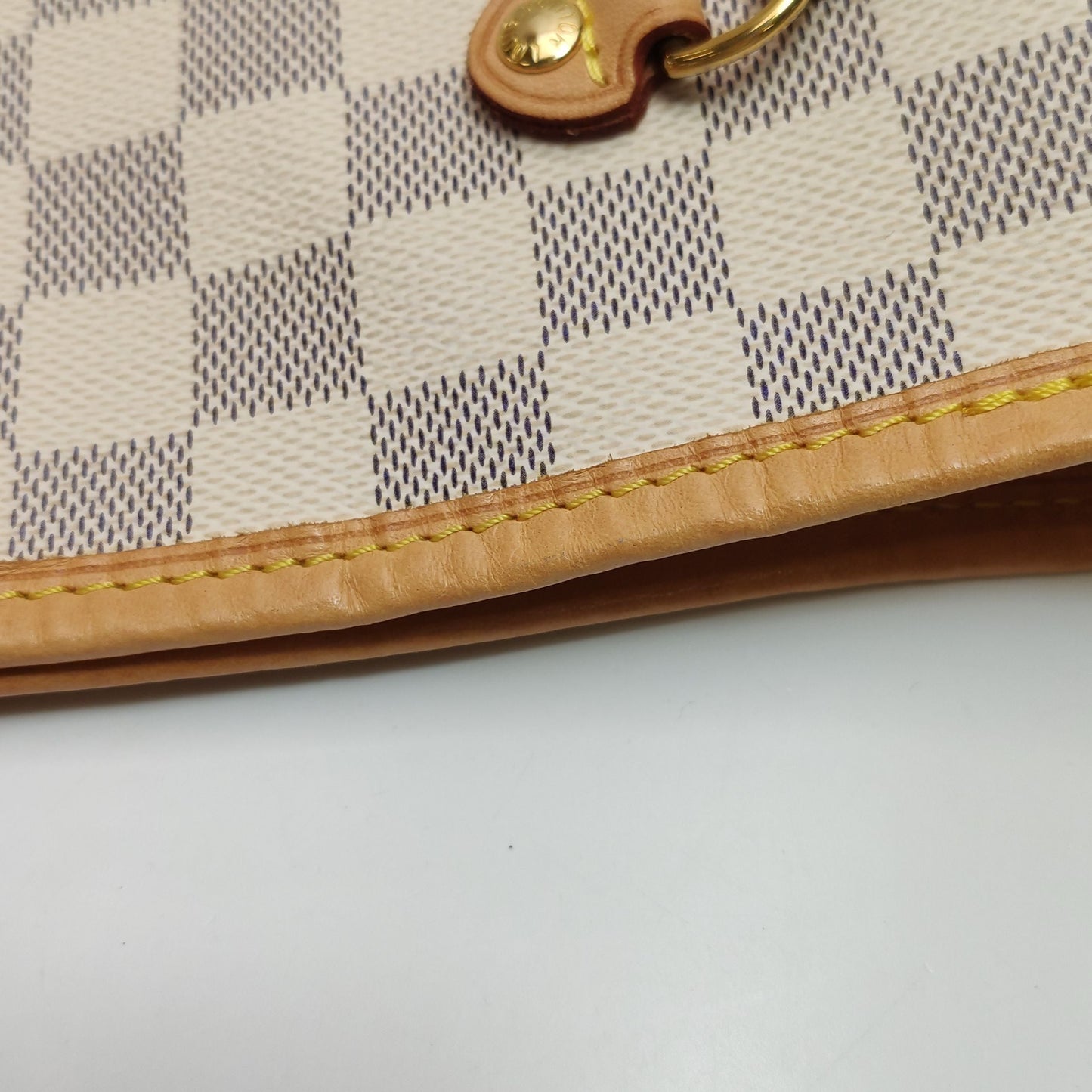 Preloved GLM-Neverfull MM Damier Ebene Tote Bag with Chip 250603781220129