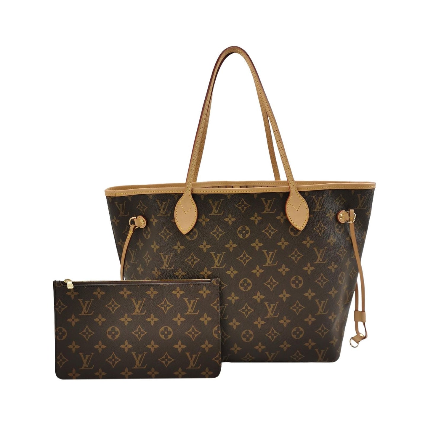 Preloved GLM-Neverfull MM Monogram Canvas Tote Bag with Chip 250603781220576