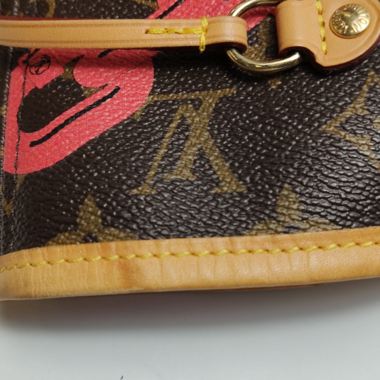 Preloved GLM-Neverfull MM Monogram Canvas and Leather Tote Bag 250602781219636