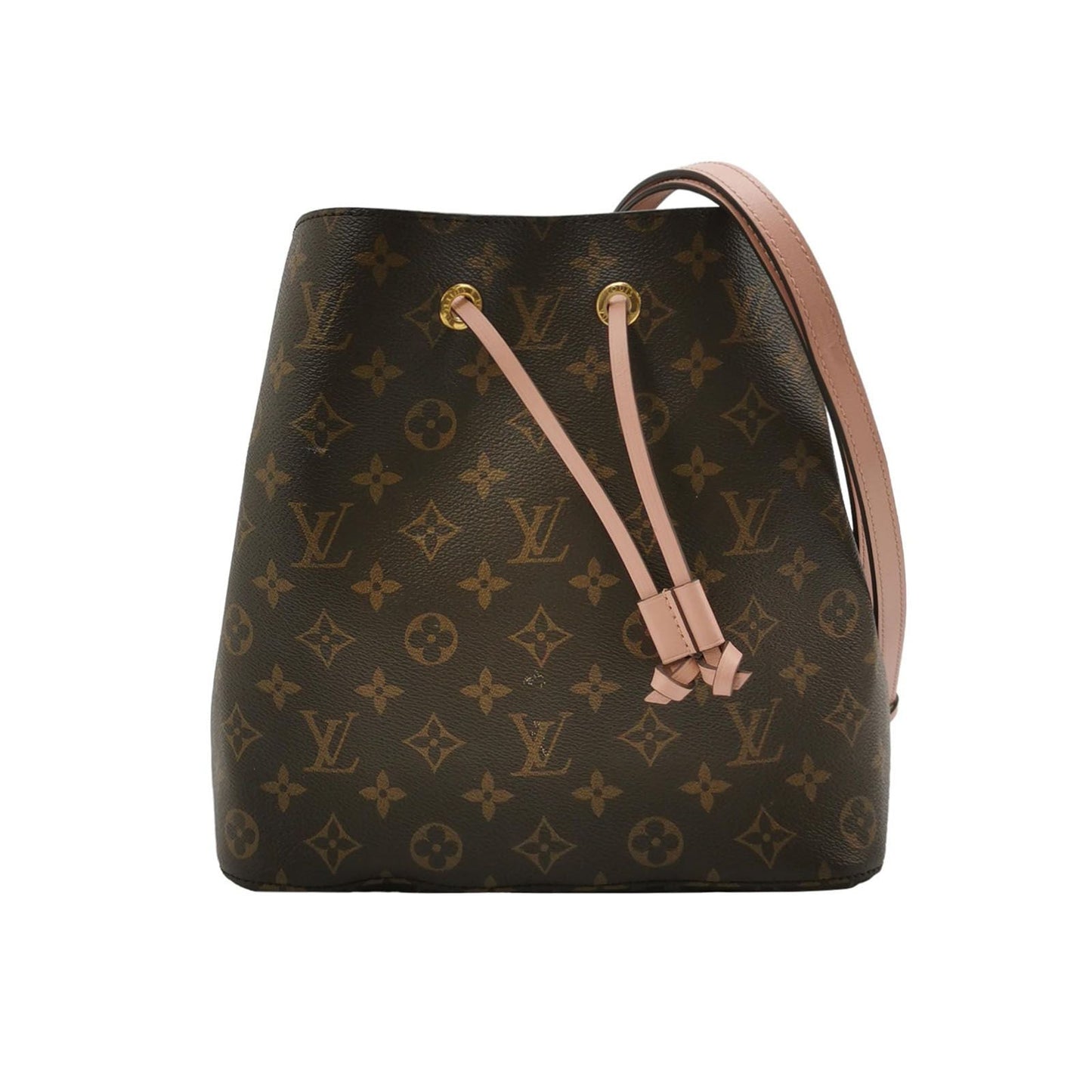 Preloved GLM-NÃ‰ONOÃ‰ Medium Monogram Canvas Drawstring Shoulder Bag 23030978235151