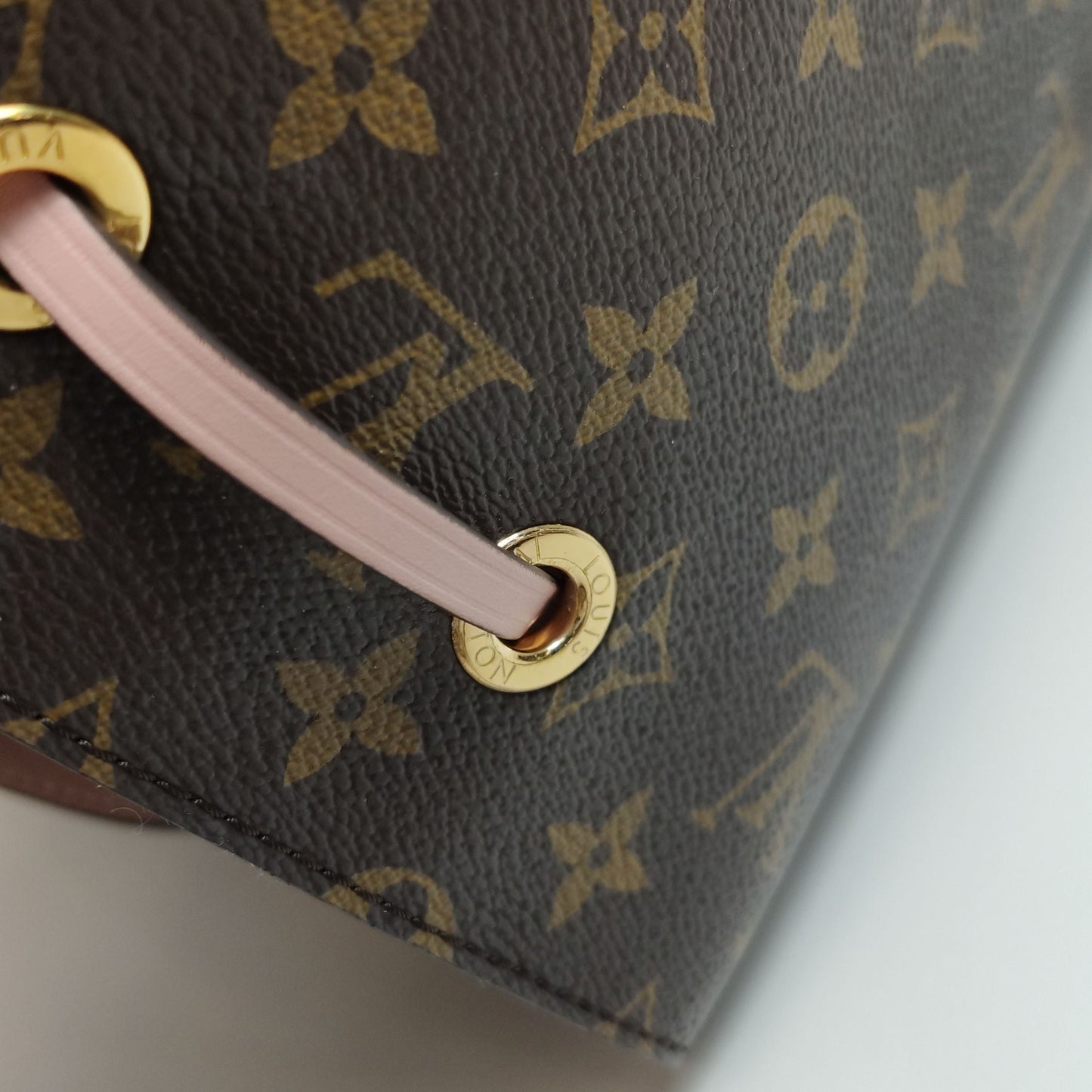 Preloved GLM-NÃ‰ONOÃ‰ Medium Monogram Canvas Drawstring Shoulder Bag 23030978235151