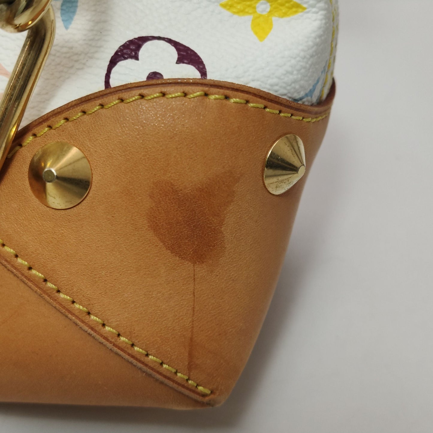 Preloved GLM-Judy White Multicolor Shoulder Bag 250515781193654