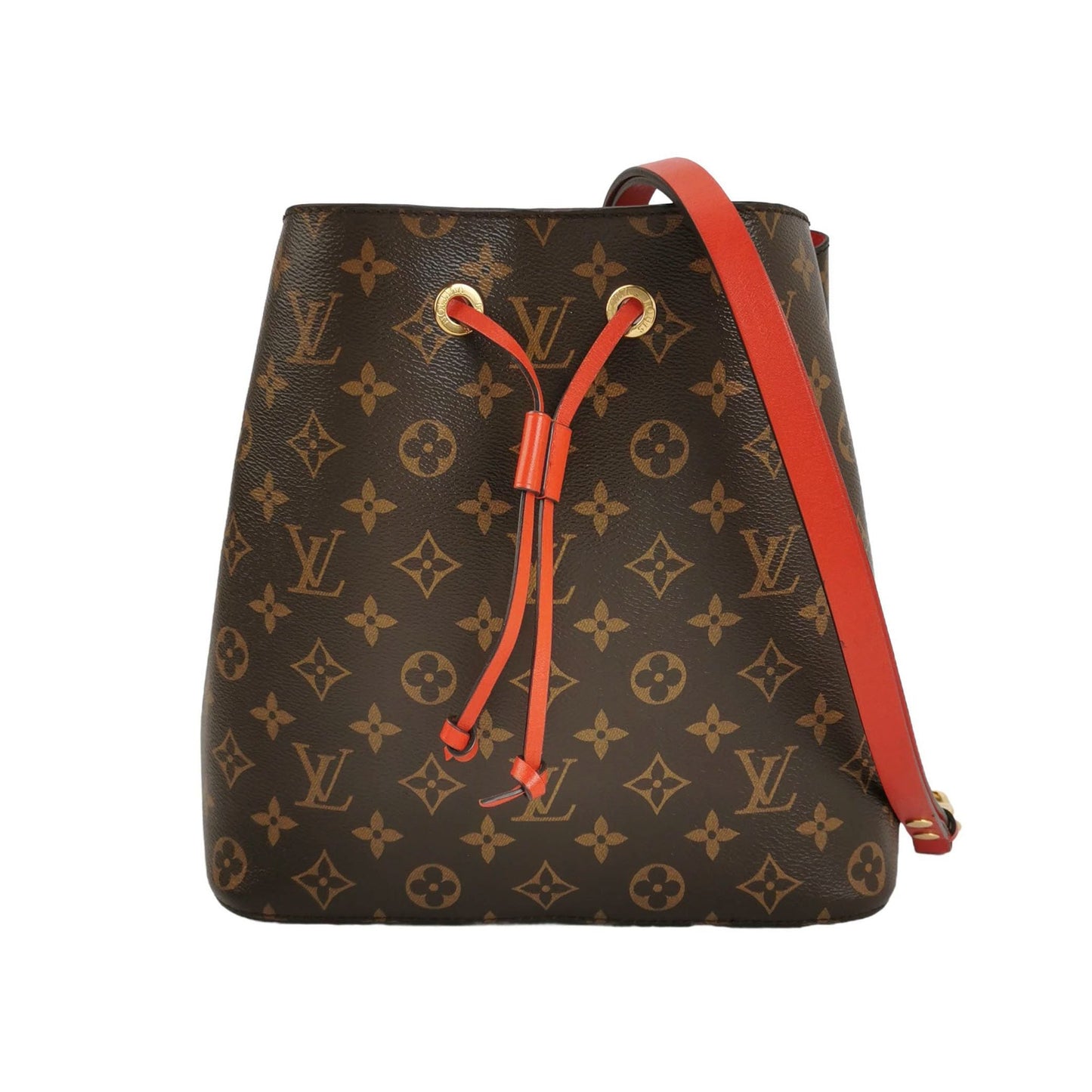 Preloved GLM-NÃ‰ONOÃ‰ Medium Monogram Canvas Drawstring Shoulder Bag 250707781268839