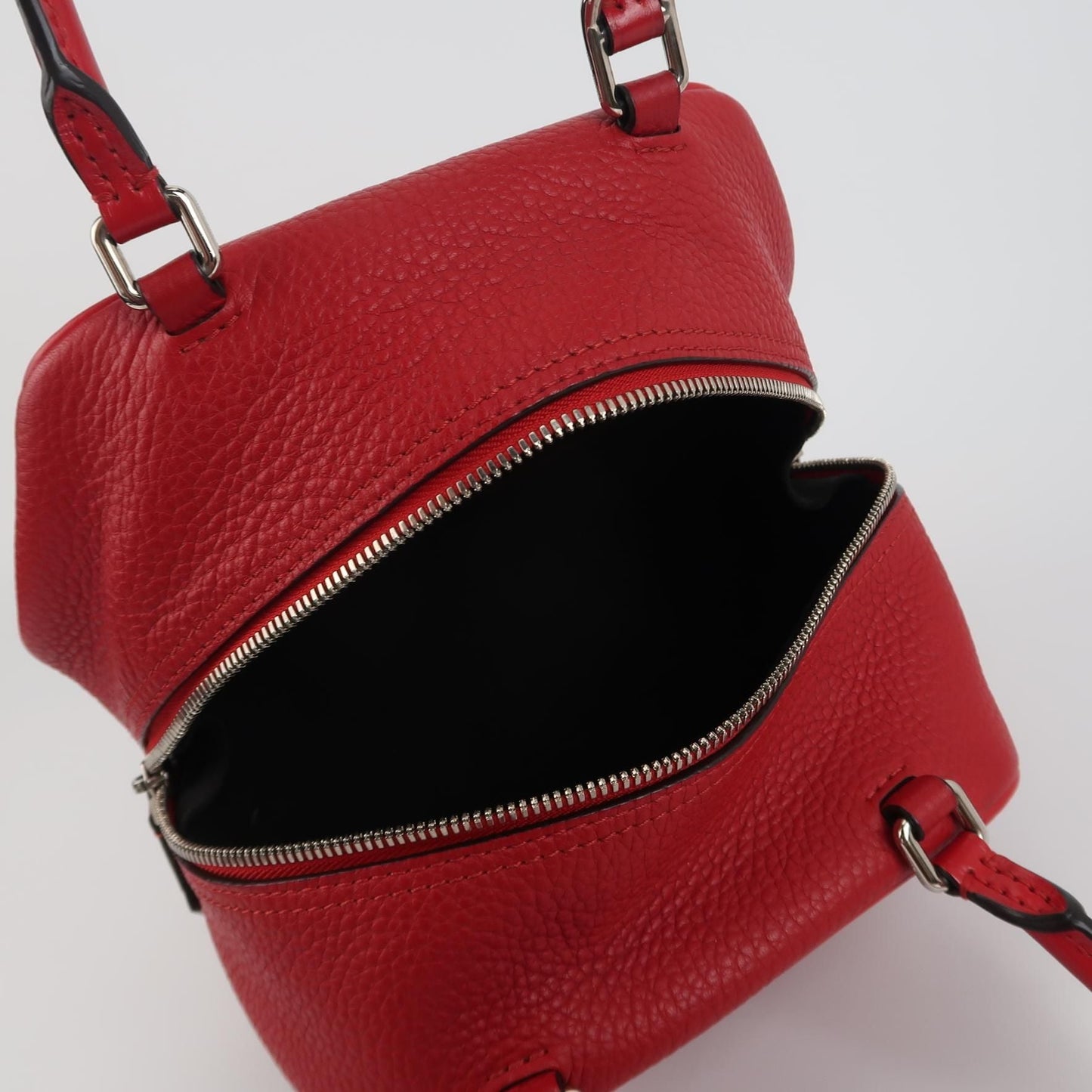 Preloved GLM-NÃ©o Square Leather Crossbody Shoulder Bag 250701781260877