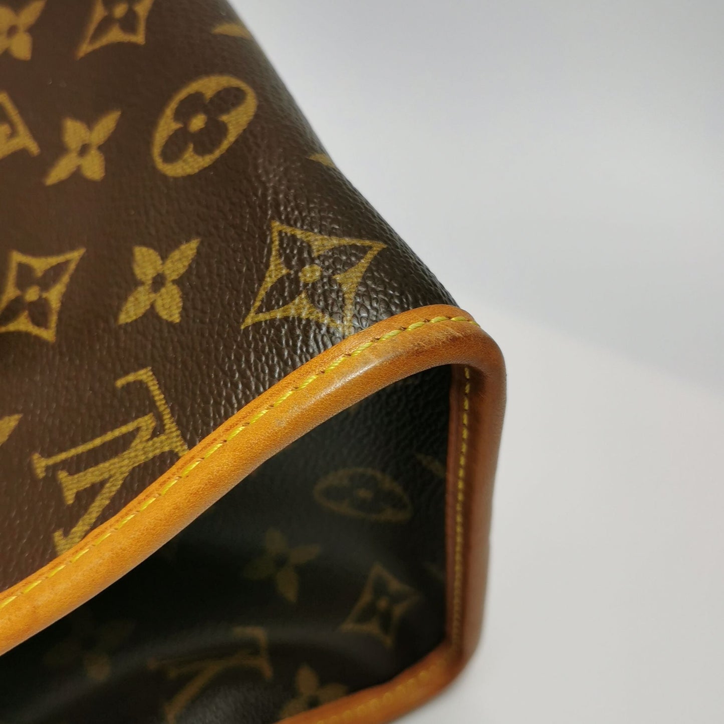 Preloved GLM-Popincourt Haut Monogram Print Tote Bag 250701781260174