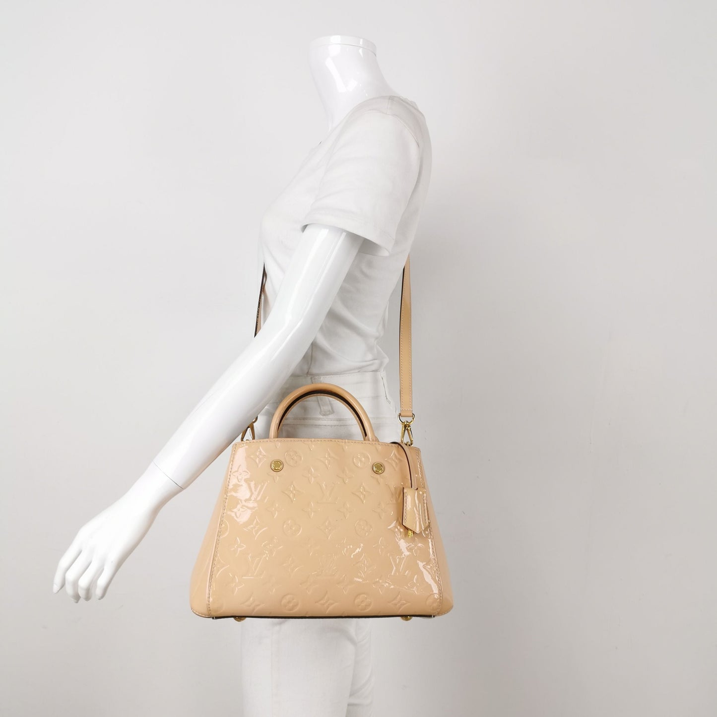 Preloved GLM-Montaigne BB Bag in Patent Leather 077850100667