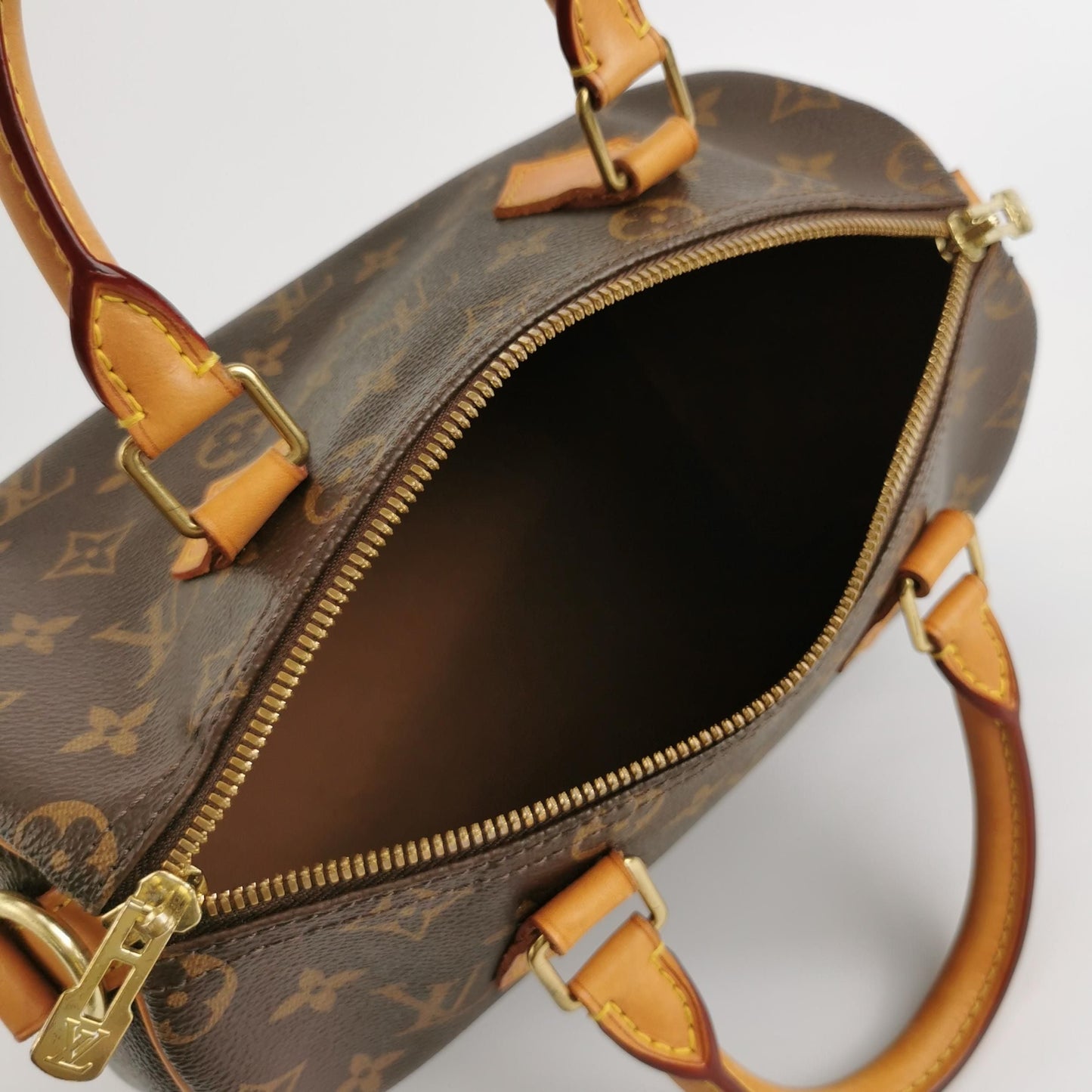 Preloved GLM-Speedy 25 Monogram Canvas Shoulder Bag 250629781258151