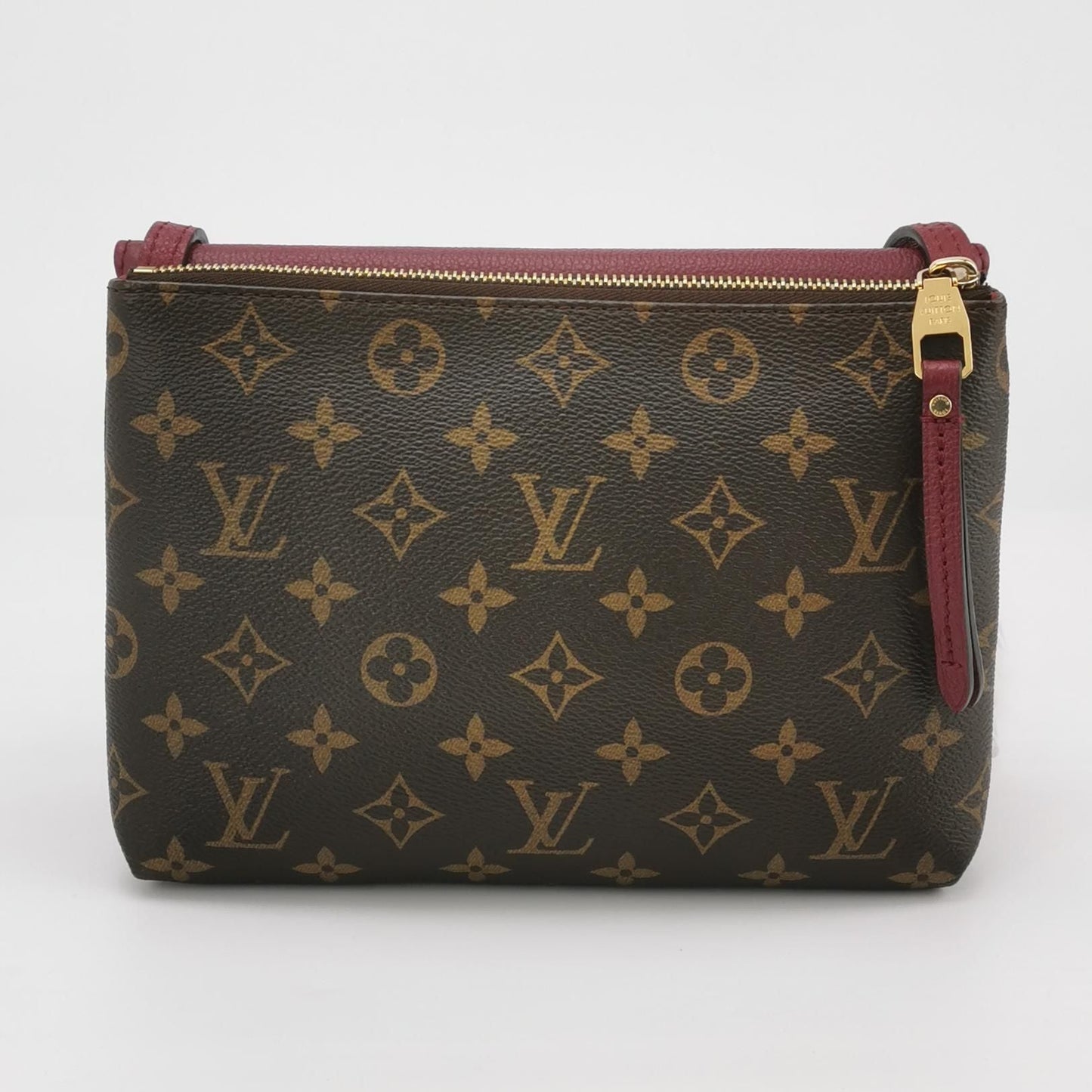 Preloved GLM-Twinset Leather Monogram Snap Crossbody Shoulder Bag 250627781255445