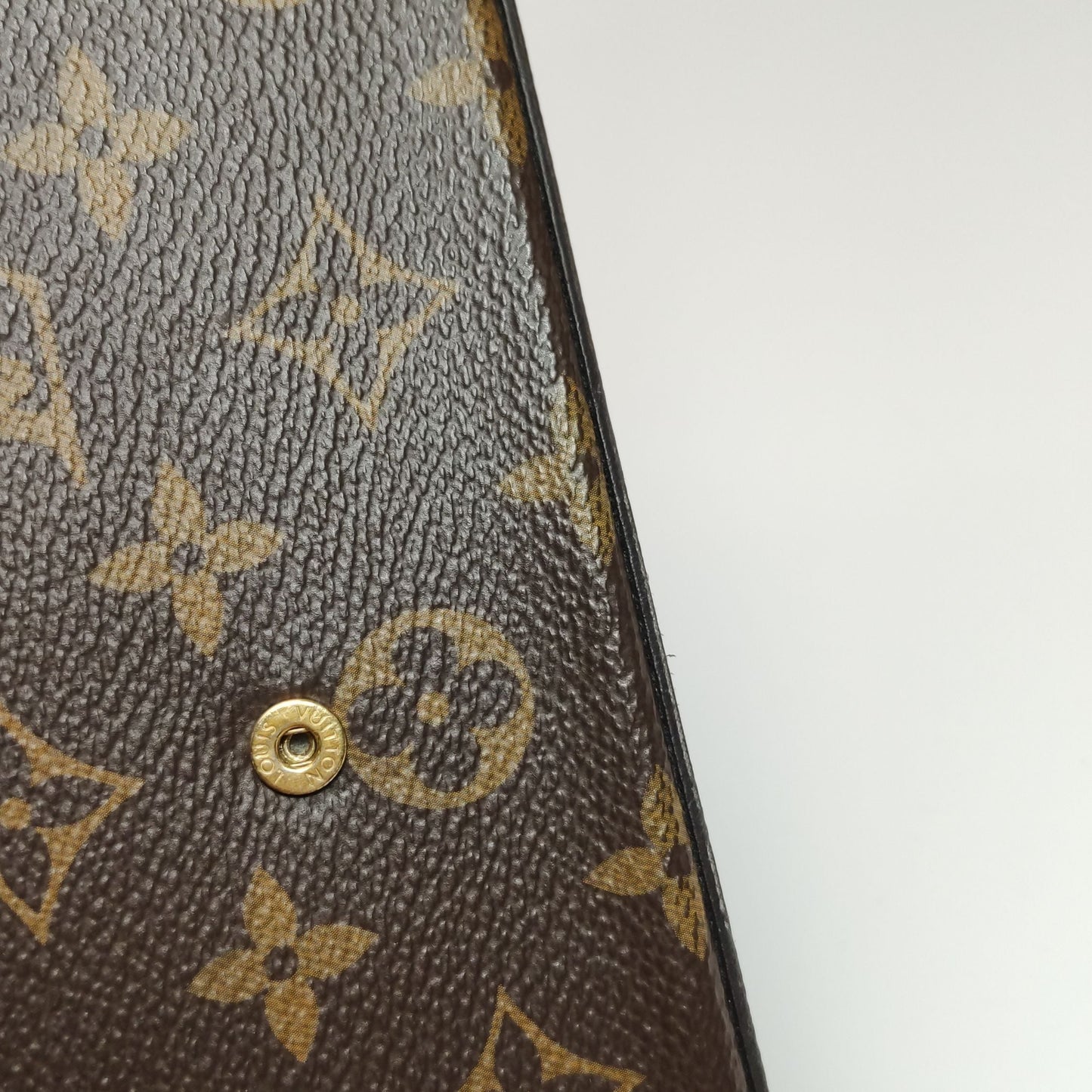 Preloved GLM-Pochette FÃ©licie Small Monogram Print Snap Crossbody Bag with Detachable Pouch 067853000464