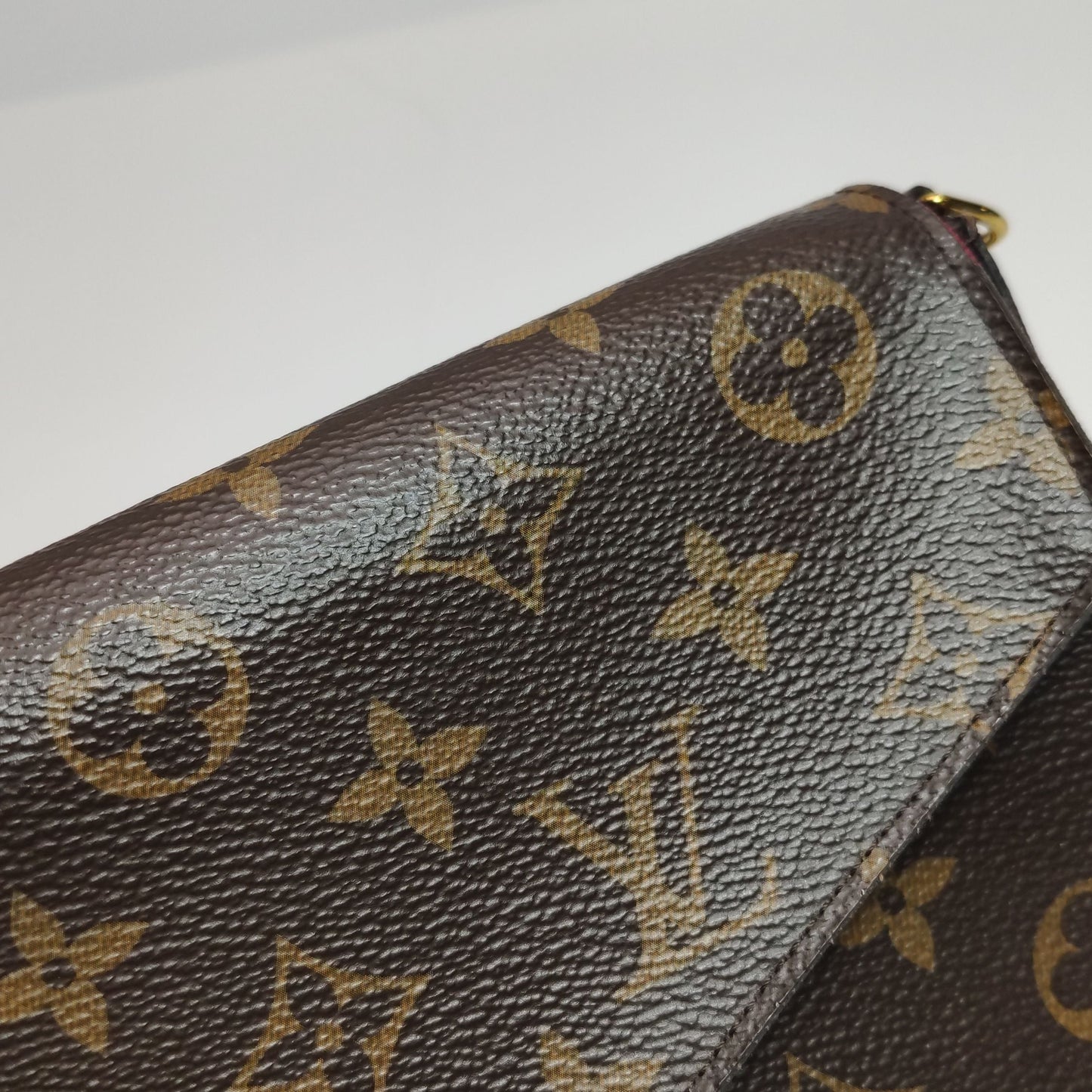 Preloved GLM-Pochette FÃ©licie Small Monogram Print Snap Crossbody Bag with Detachable Pouch 067853000464