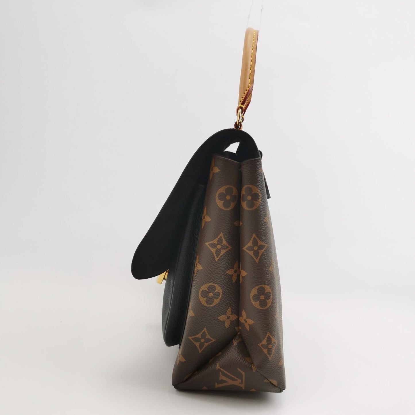 Preloved GLM-Marignan Leather Monogram Lock Crossbody Shoulder Bag 250630781259066