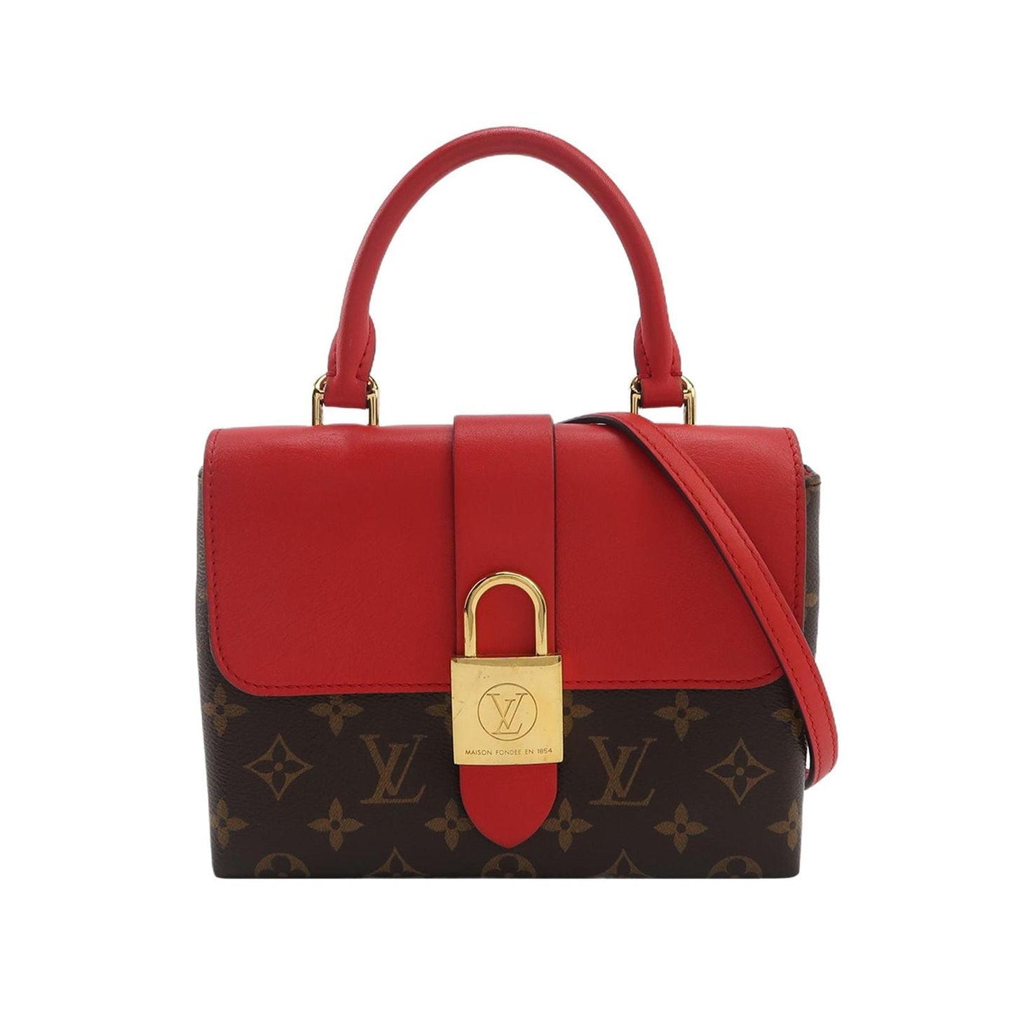 Preloved GLM-Locky BB Monogram Lock Crossbody Bag 250629781257590