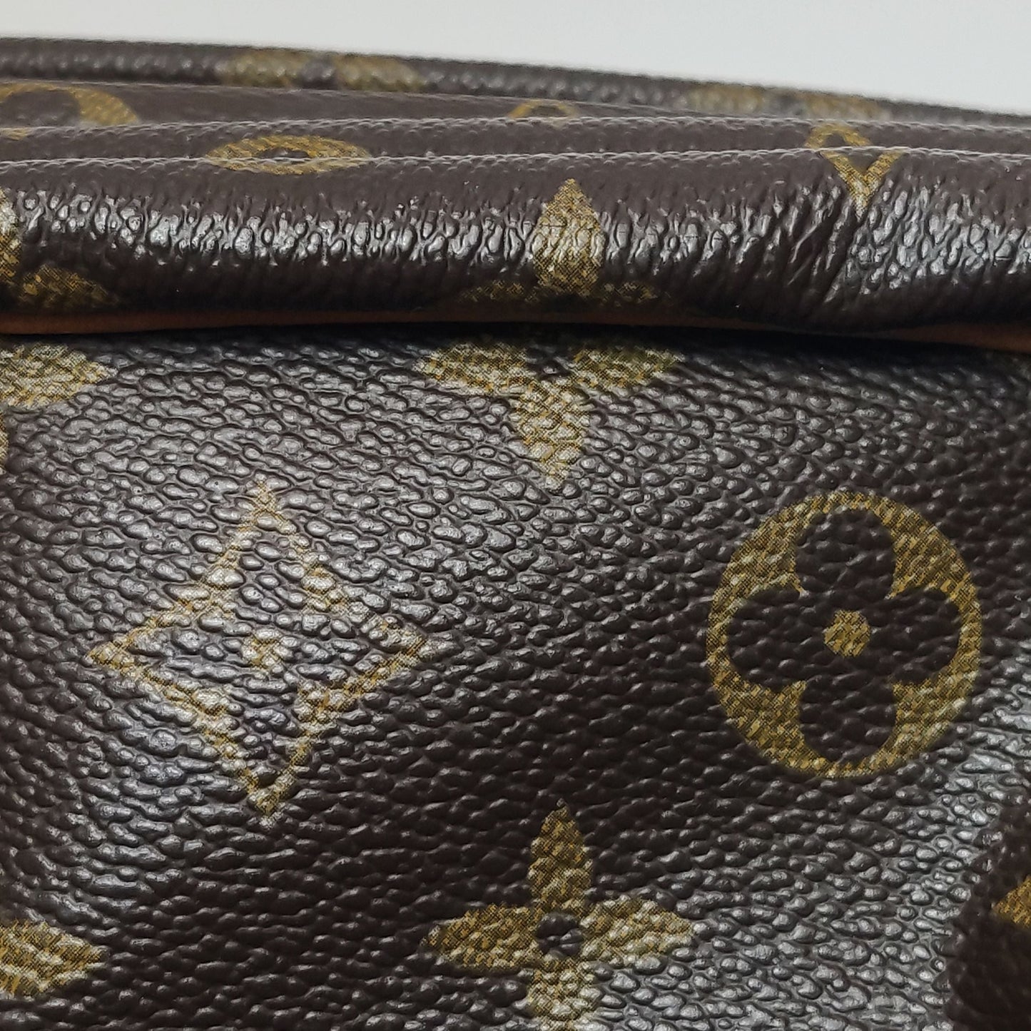 Preloved GLM-Saumur Twin Star Medium Tanned Leather Monogram Print Buckle  Crossbody Shoulder Bag 250622781248395