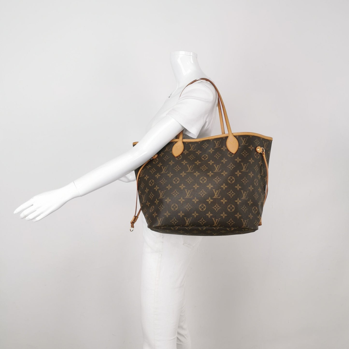 Preloved GLM-Neverfull MM Monogram Canvas Tote Bag 250620781245891