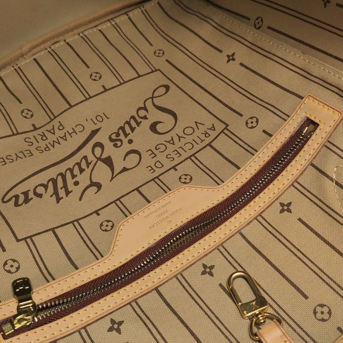 Preloved GLM-Neverfull MM Monogram Canvas Tote Bag 250620781245891