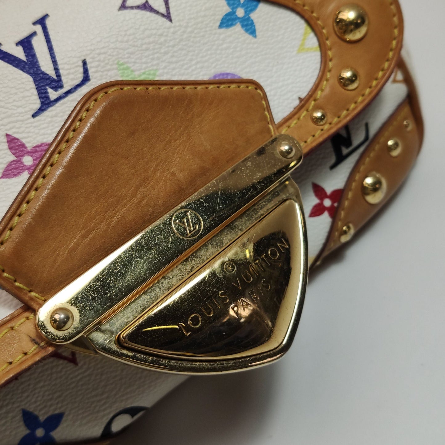 Preloved GLM-Marilyn Bag White Multicolor 250601781218139