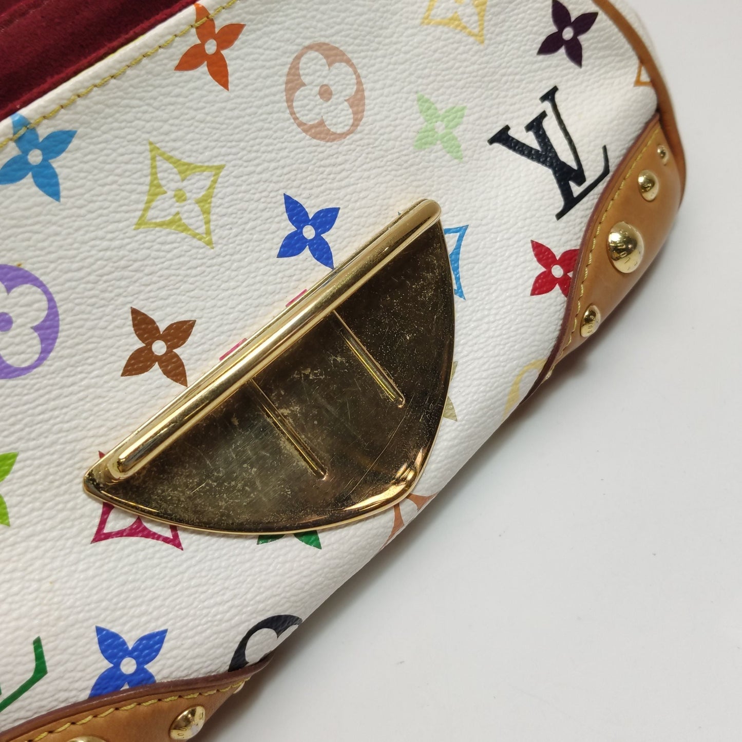 Preloved GLM-Marilyn Bag White Multicolor 250601781218139