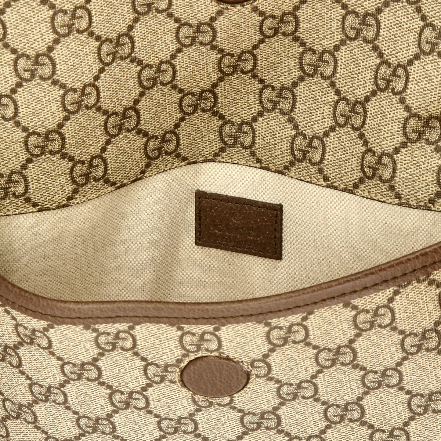 Neo Vintage Flap Belt Bag GG Coated Canvas
