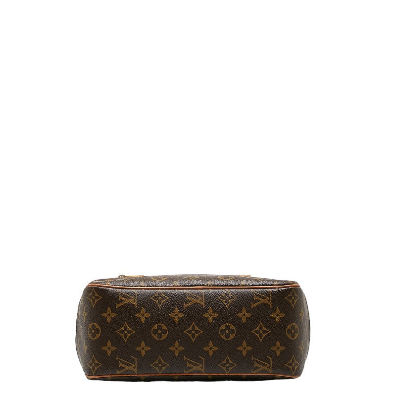 Louis Vuitton Monogram City MM M51182 Brown PVC Leather Lady Louis Vuitton