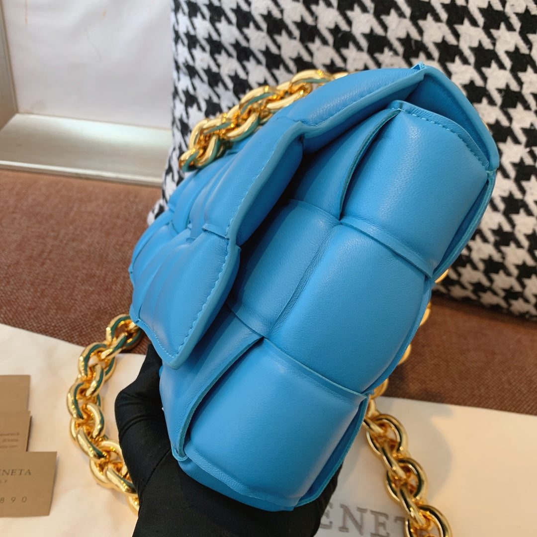 GLAMI Chain Cassette Blue, For Women, WomenÃ¢â‚¬â„¢s Bags 10.2in/26cm