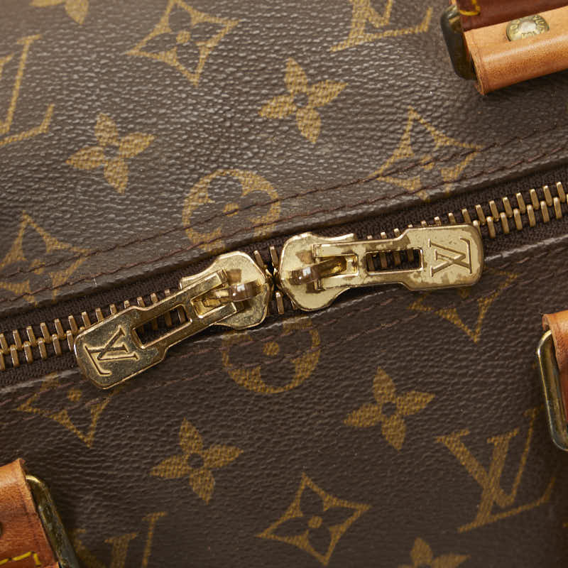 Louis Vuitton Monogram Keepall 50 Boston Bag Travel Bag M41426 Brown
