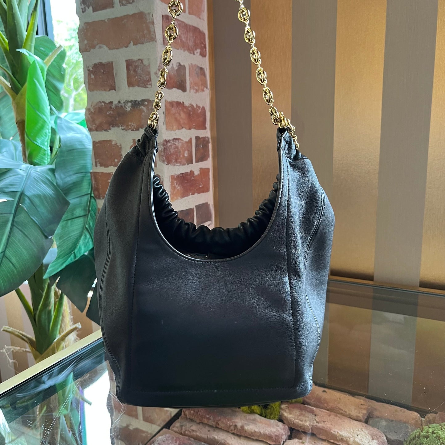 LOEWE Squeeze Small Mellow Nappa Lambskin Hobo