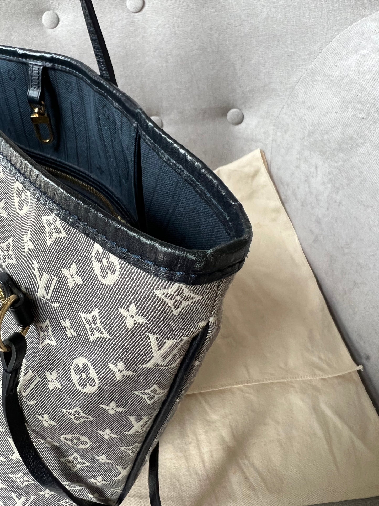 Louis Vuitton Neverfull MM Monogram Idylle Mini Lin