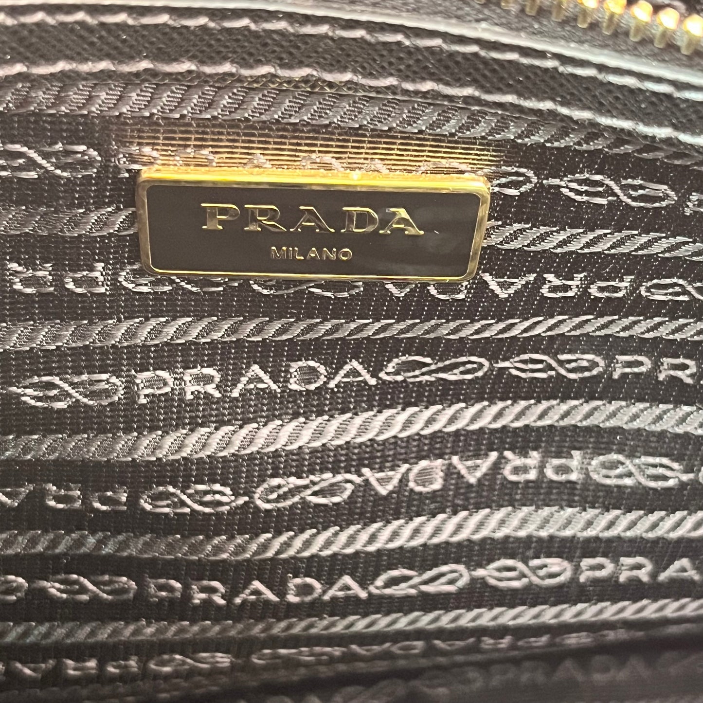 PRADA Galleria Saffiano Lux Leather Tote Bag