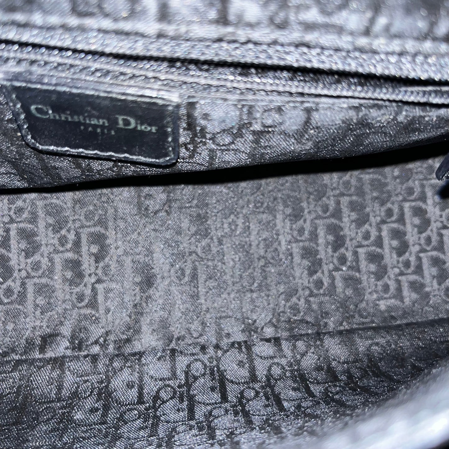 CHSITIAN DIOR Hardcore Coated Canvas Shoulder Bag