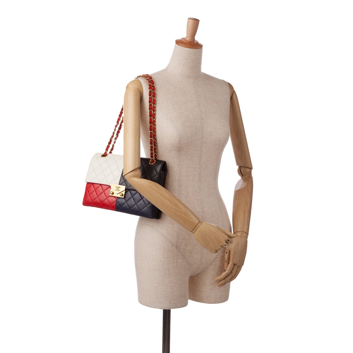 Chanel Pagoda Colorblocking Shoulder Bag