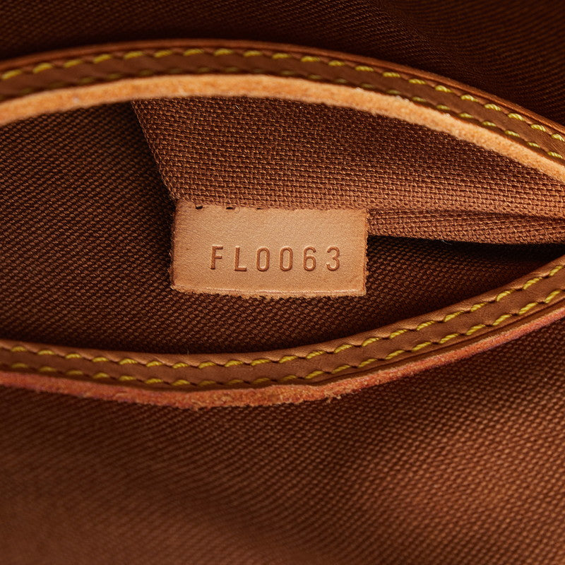 Louis Vuitton Monogram Alma Handbag M53151 Brown PVC Leather Lady Louis Vuitton