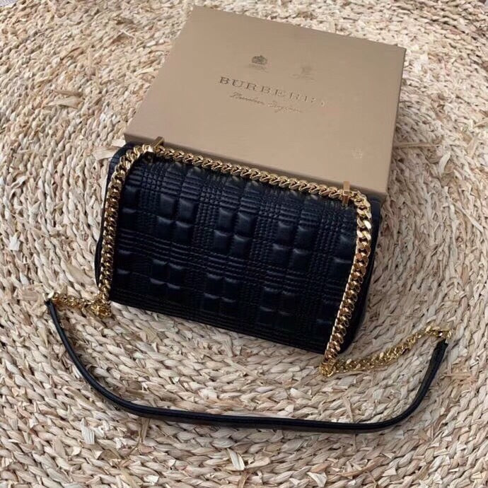 GLAMI Quilted MeGLAMIum Lola Bag Monogram Black For Women, Bags 11in/28cm 80217011