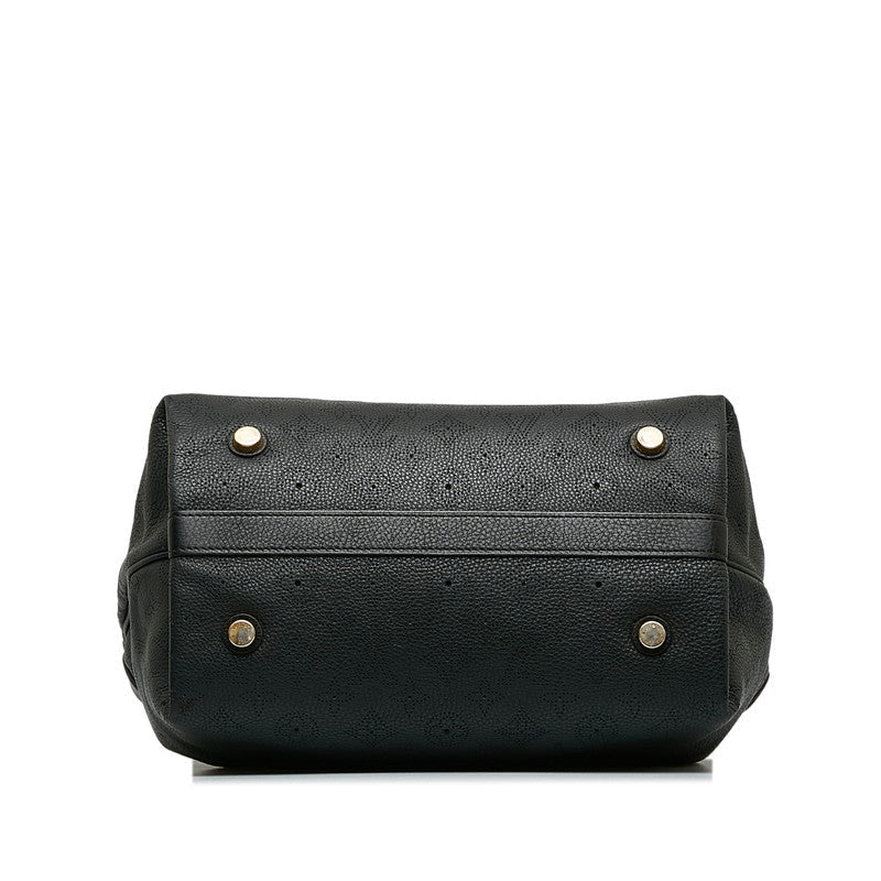 Louis Vuitton Monogram Makhina Seal PM Handbag M93465 Noir Black Leather  Louis Vuitton