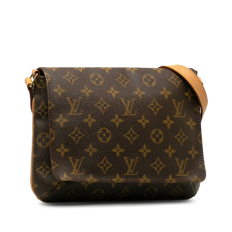 Louis Vuitton Monogram M51257 Shoulder Bag PVC/Leather Brown