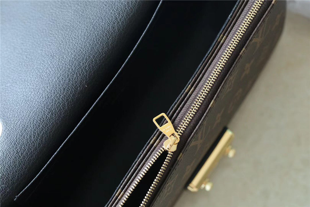 LV MarGLAMIau Monogram Canvas Black For Women,  Shoulder and Crossbody Bags 9.6in/24.5cm LV M46126