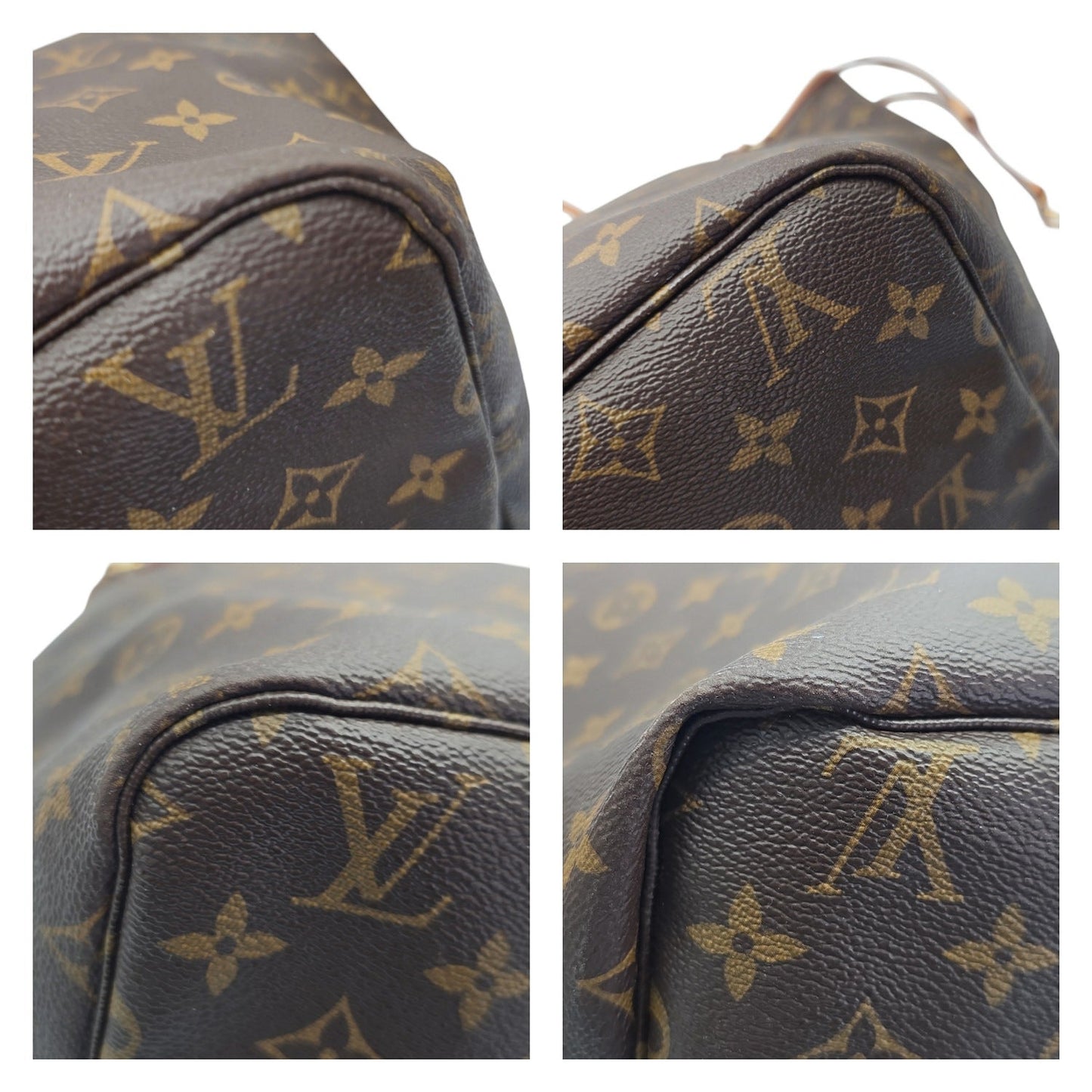 Louis Vuitton Monogram Coated Canvas Neverfull GM Tote