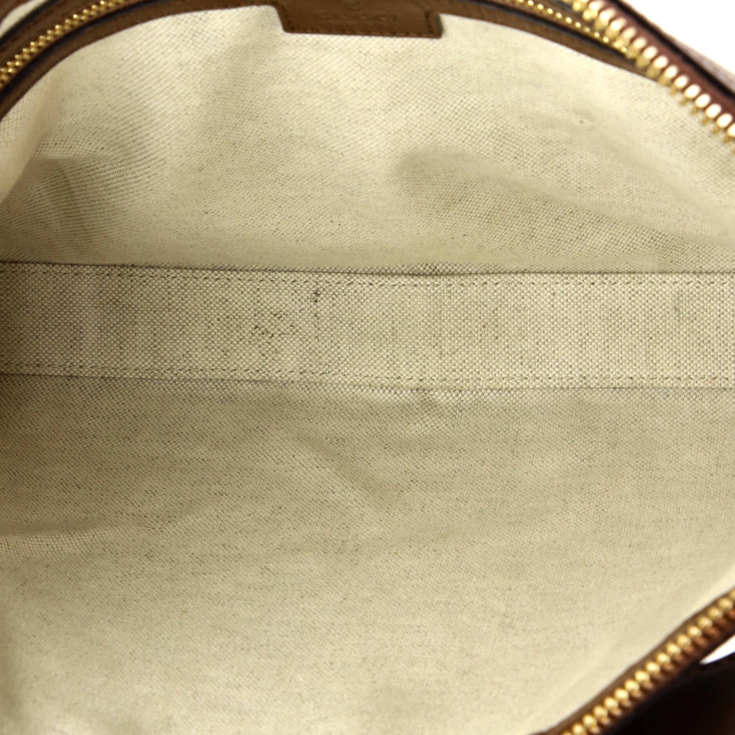 Interlocking G Patch Wristlet Messenger Bag GG Coated Canvas Small
