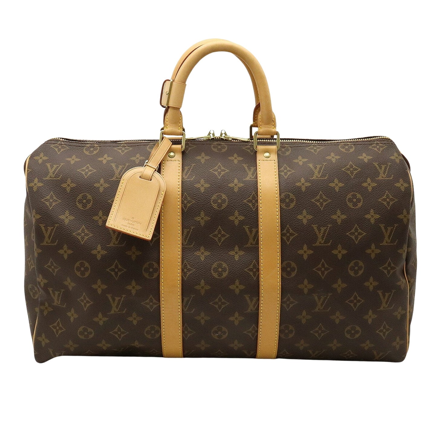 Louis Vuitton Keepall 45  Canvas Travel Bag ()