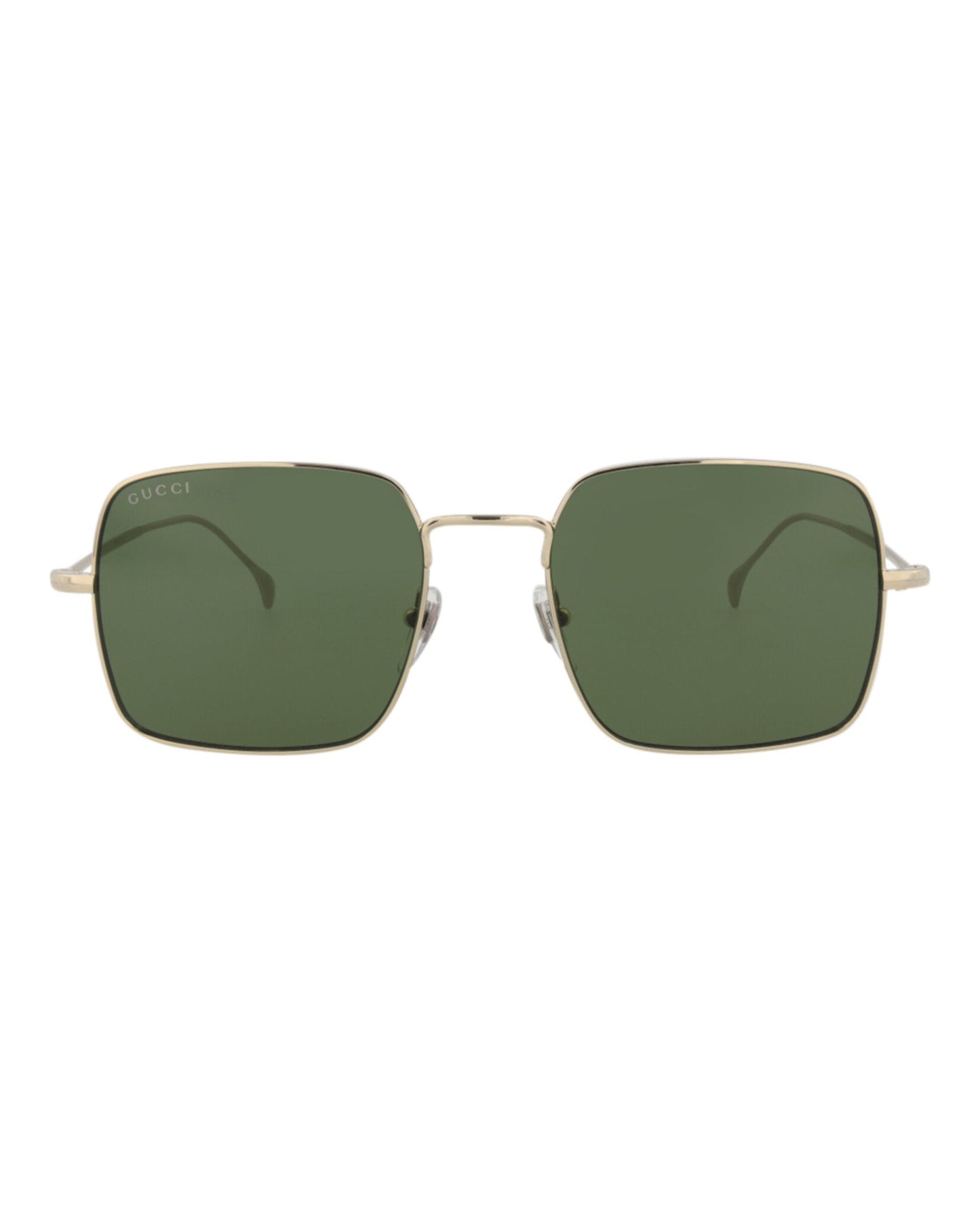 Square-Frame Metal Sunglasses