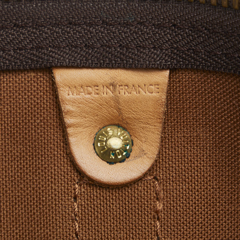 Louis Vuitton Monogram M41416 Boston Bag PVC/Leather Brown
