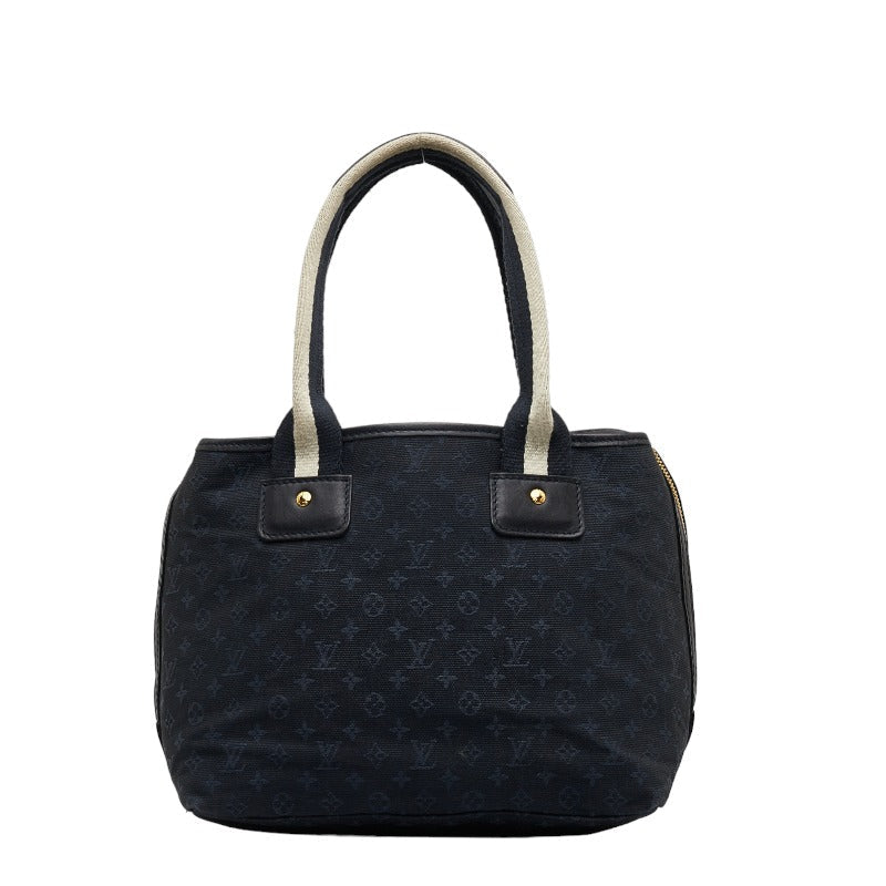 LOUIS VUITTON Louis Vuitton Monograms Mini Handbags Linen/Laser TST Blue Ladies Ladies