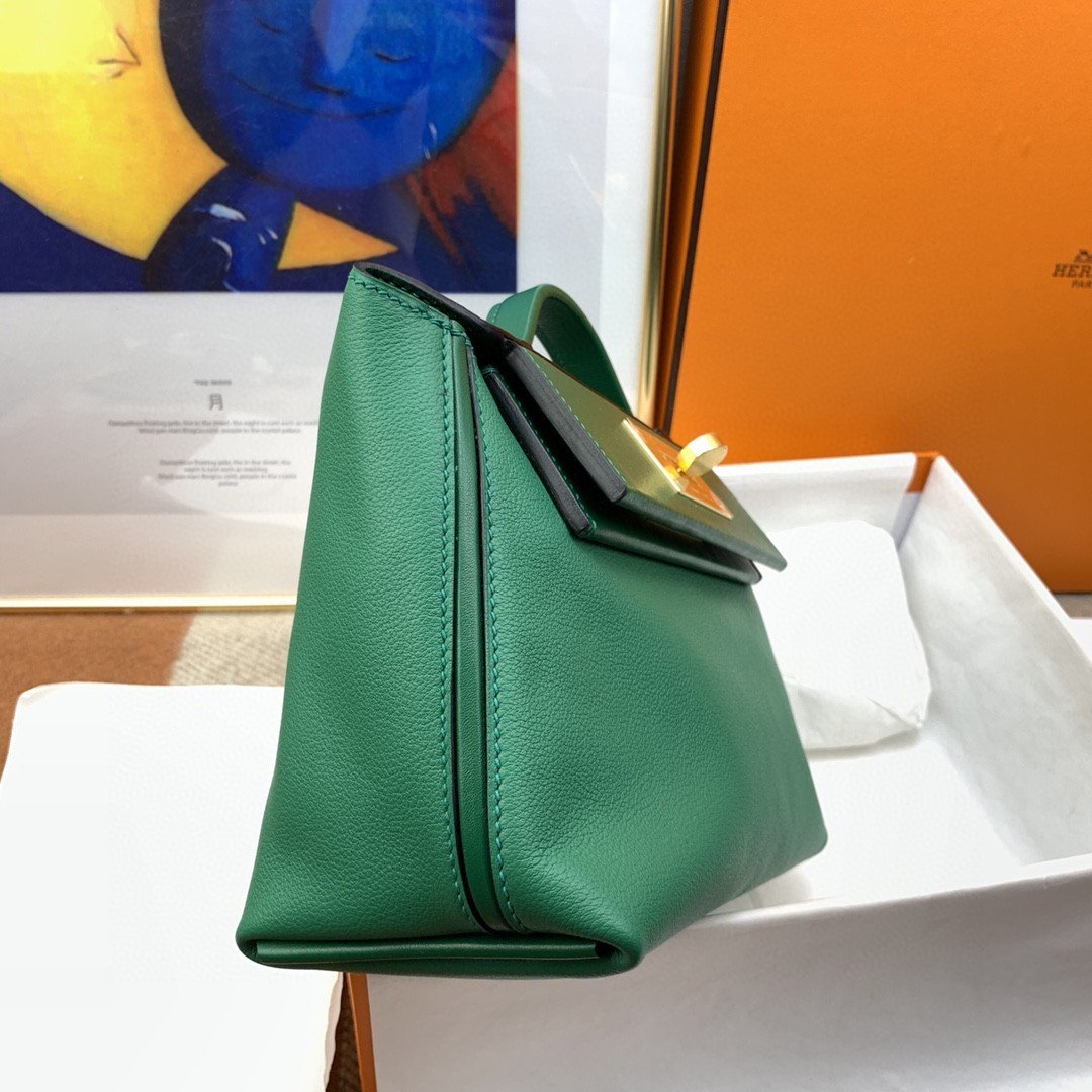GLAMI 24/24 Mini Evercolor Swift Green For Women, WomenÃ¢â‚¬â„¢s Handbags, Shoulder Bag 8.2in/21cm