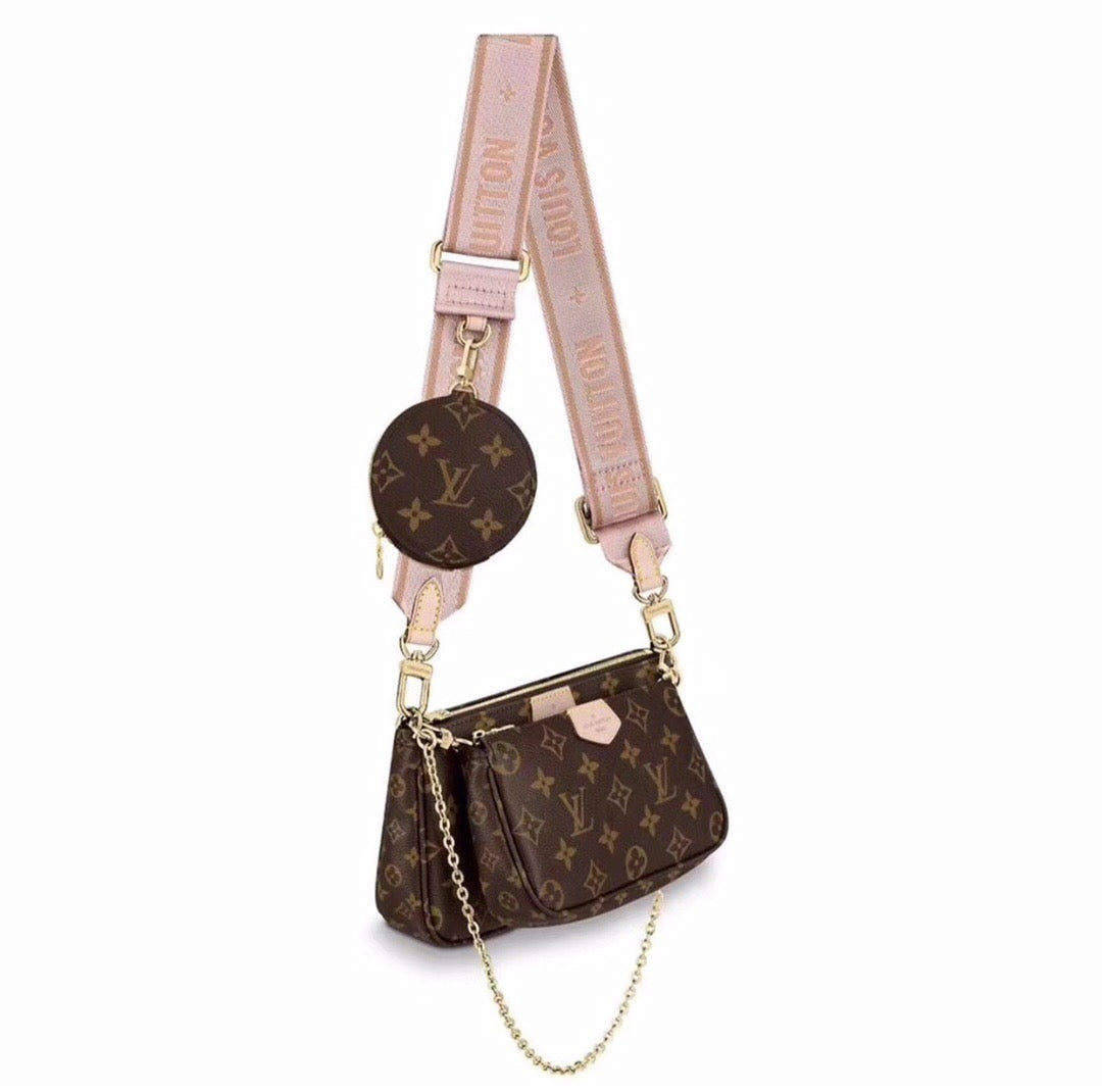 LV Multi Pochette AcGLAMIssoires Monogram Canvas For Women,  Shoulder And Crossbody Bags 24cm LV M44840