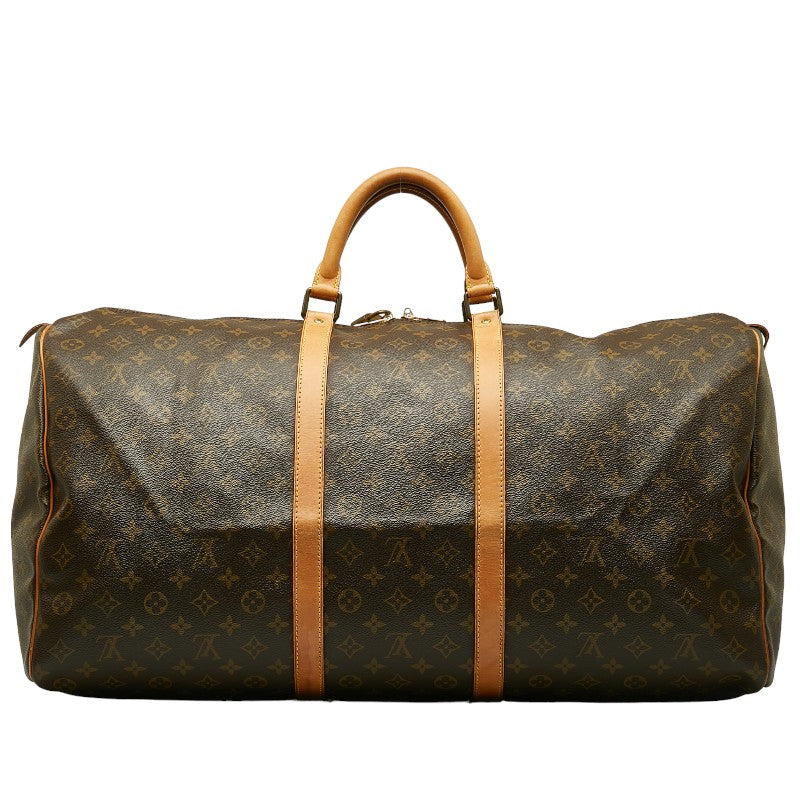 Louis Vuitton Monogram M41422 Boston Bag PVC/Leather Brown