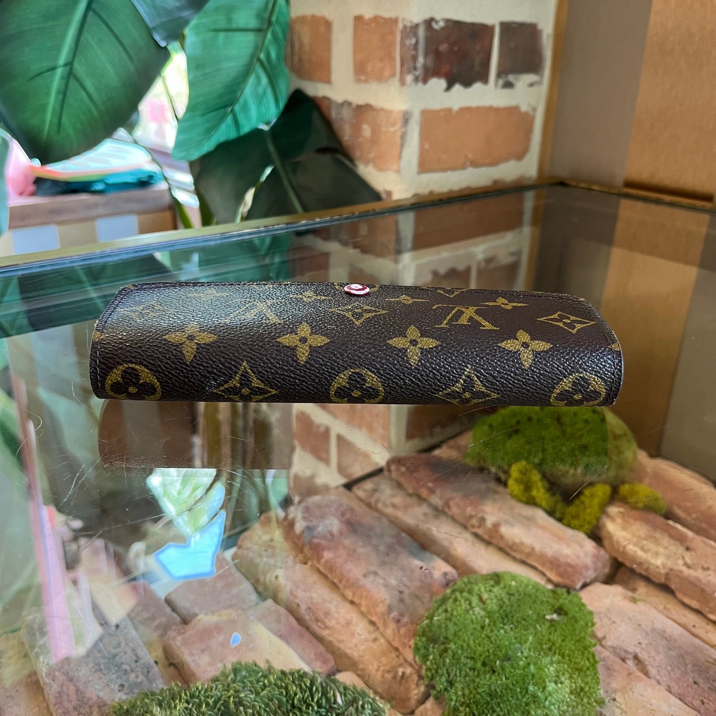 LOUIS VUITTON Emilie Monogram Wallet