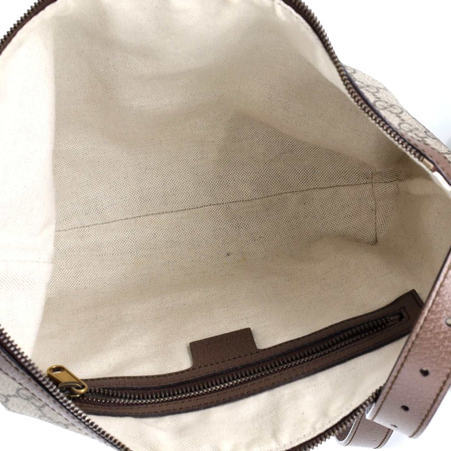 Ophidia Half Moon Hobo GG Coated Canvas Small